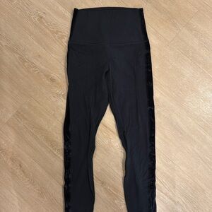 Black Align Pant Velvet
